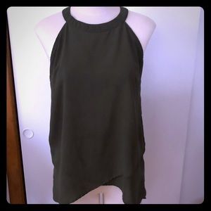 Halter crew neck blouse!